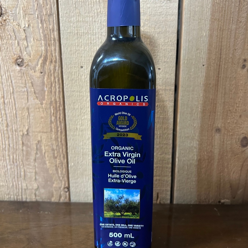 Organic Extra Virgin Olive Oil