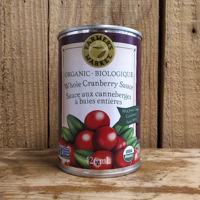 Organic Whole Cranberry Sauce