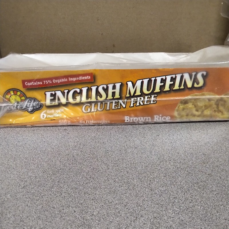 Brown Rice English Muffins
