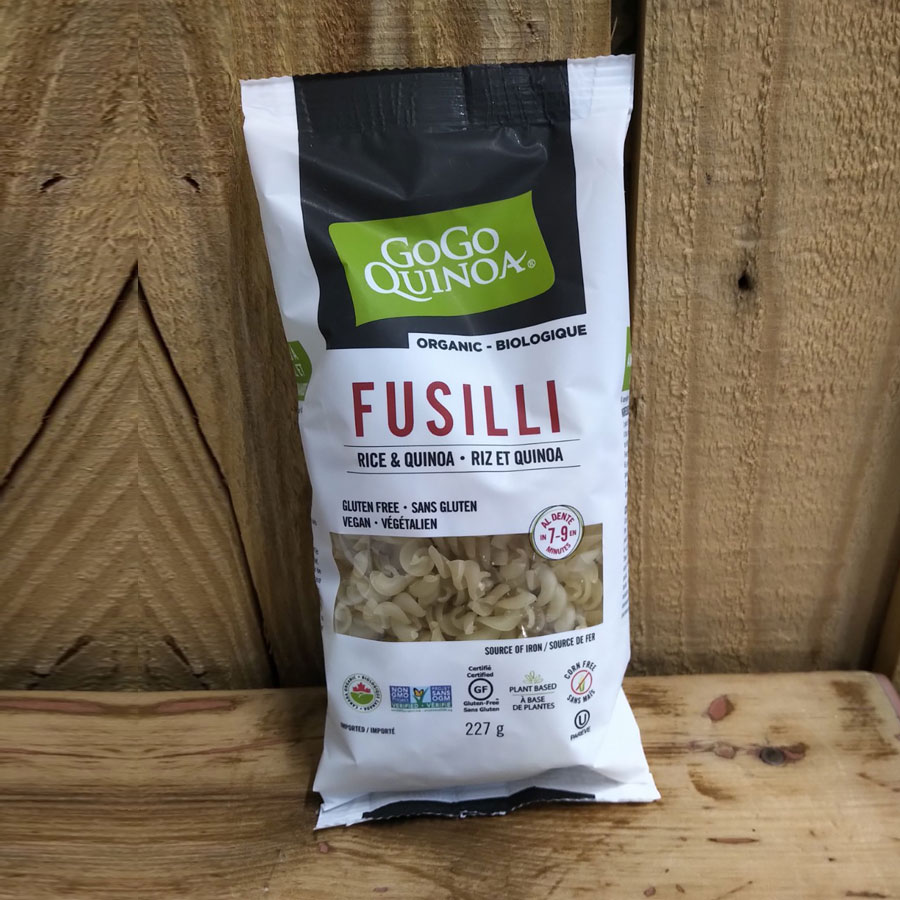 Gluten Free Pasta, Fusilli - GoGo Quinoa