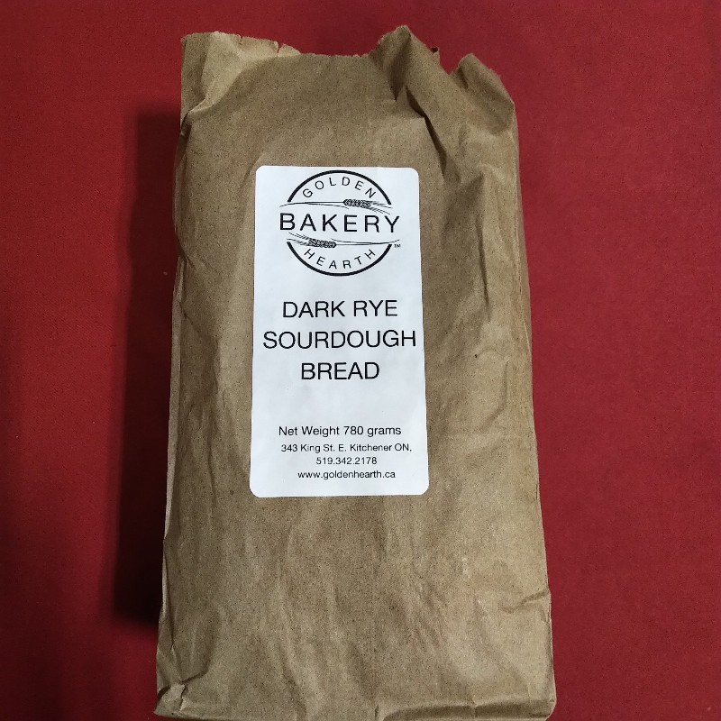 Bread - Dark Rye Sourdough