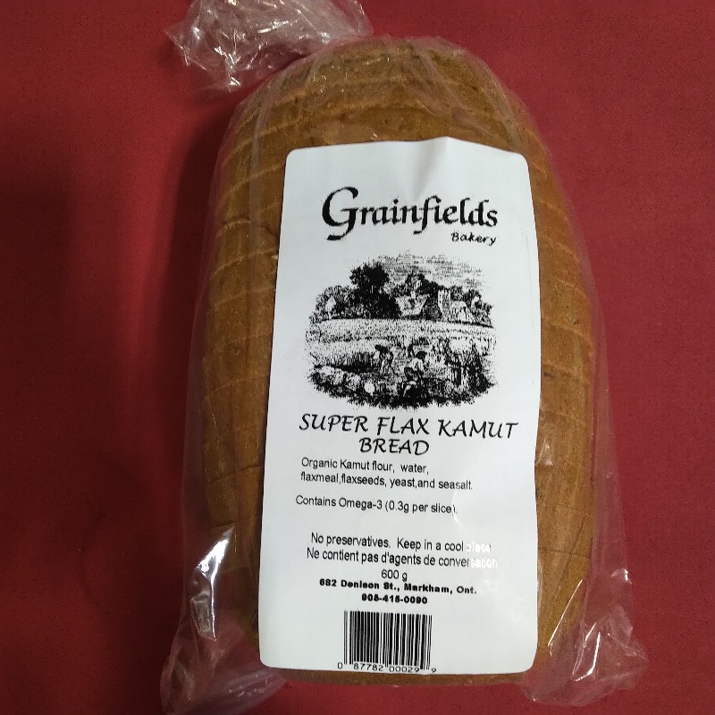 Bread, Super Flax Kamut