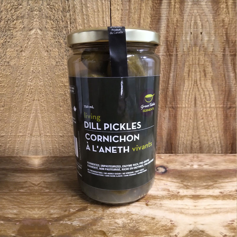 Living Dill Pickles