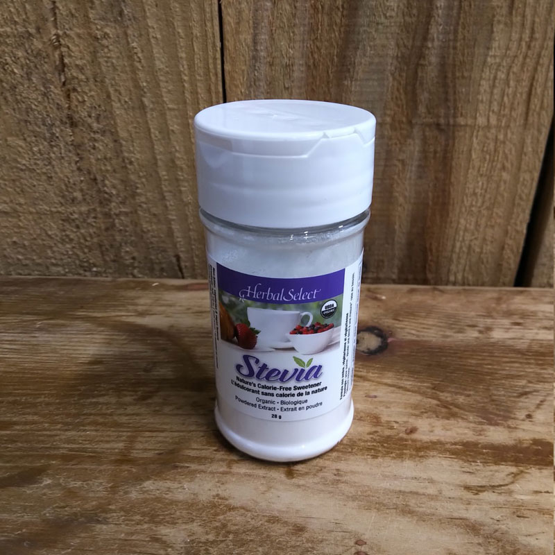 Organic Stevia, Powdered extract