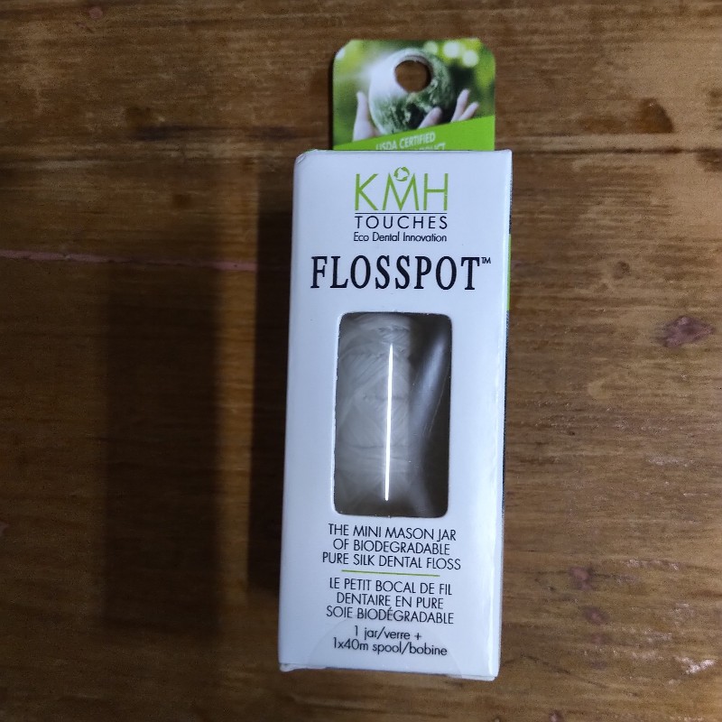 Flosspot - Dental Floss Mini Mason Jar