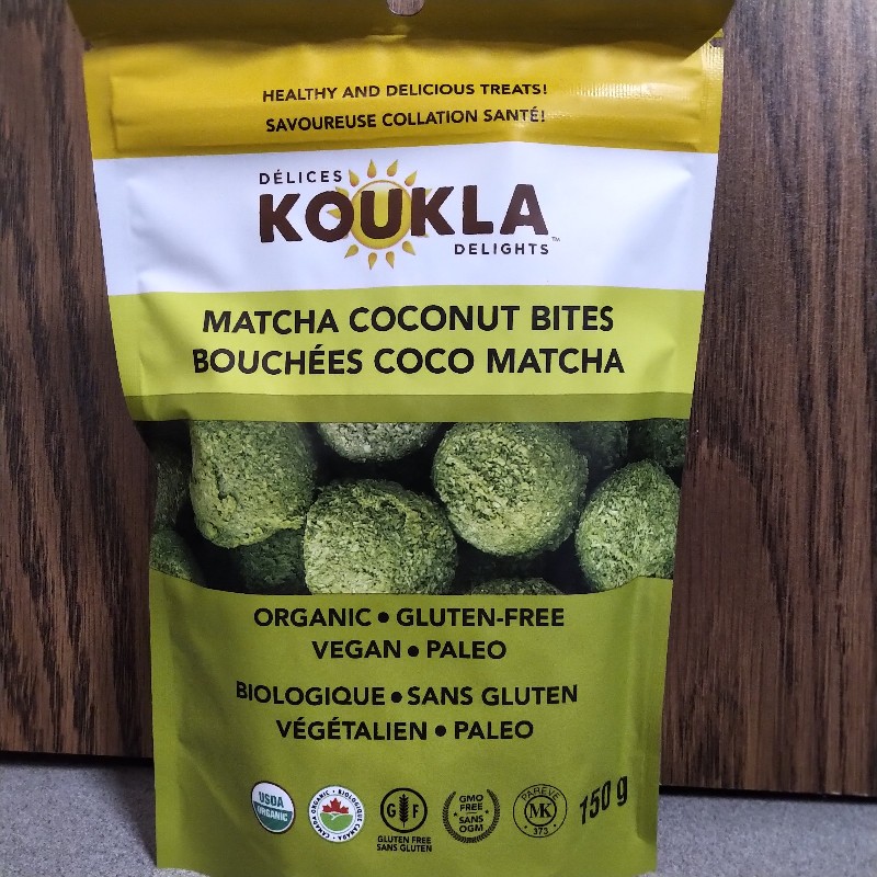 Matcha Coconut Bites