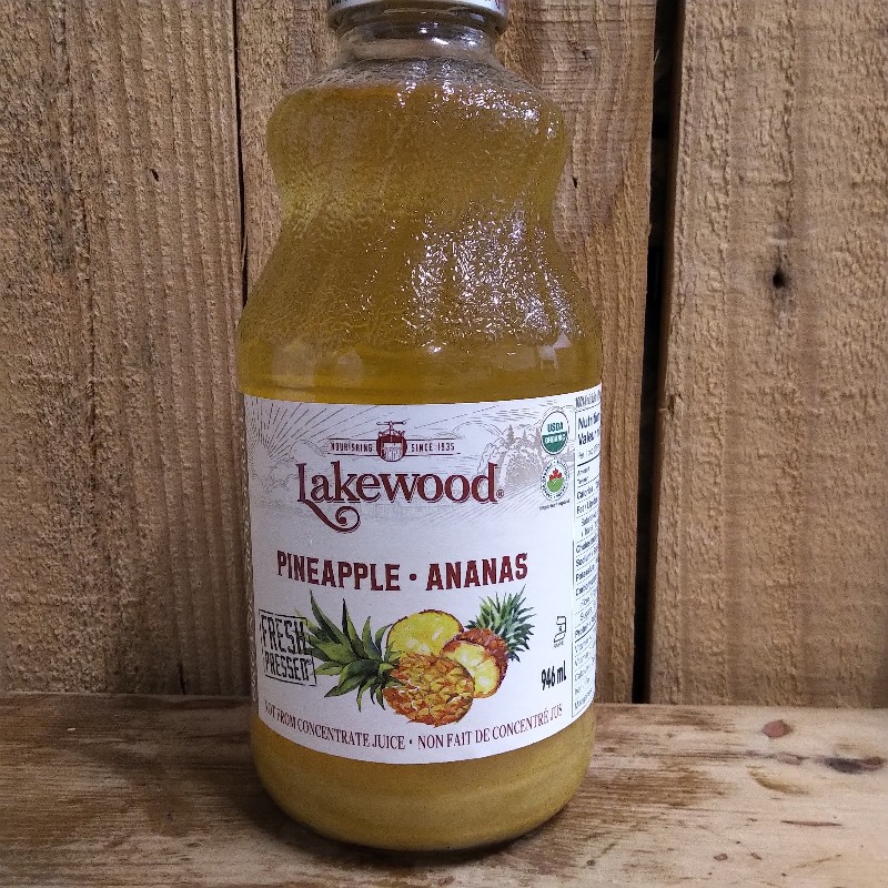 Pure Organic Pineapple Juice