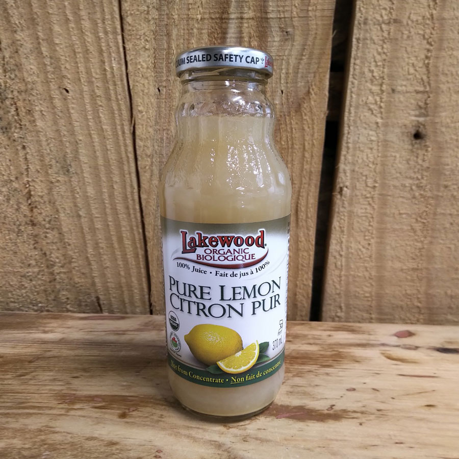 Pure Organic Lemon Juice