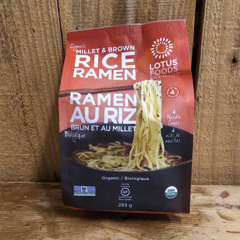 Ramen Noodles - Millet & Brown Rice (4 pack)