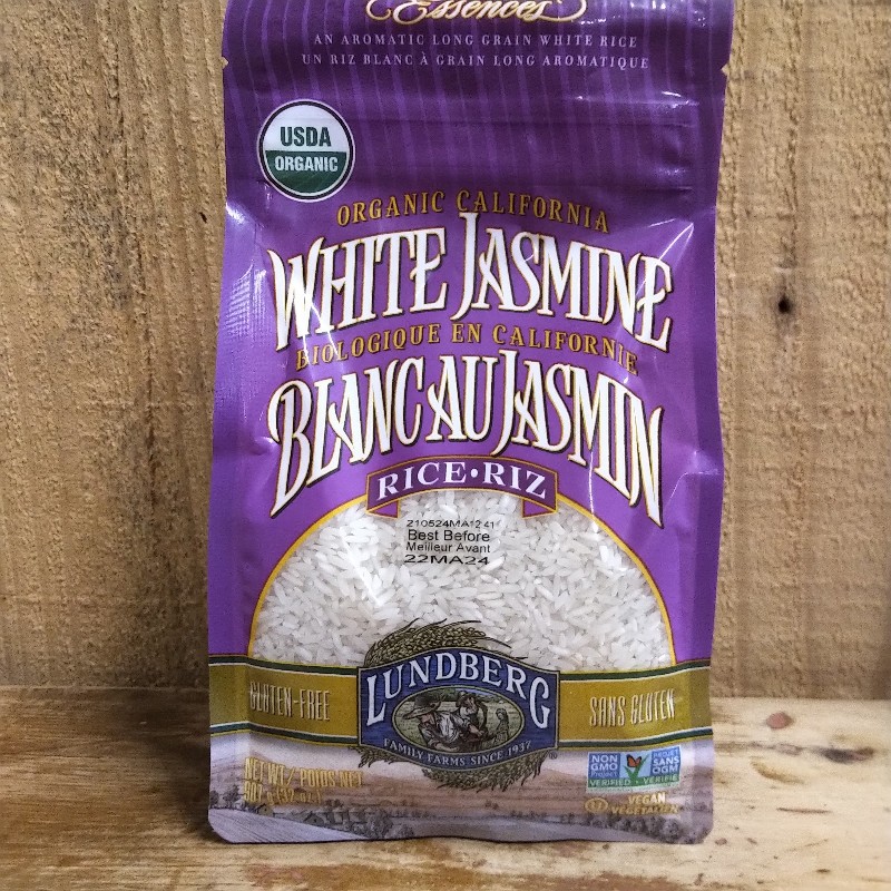Organic Rice, White Jasmine