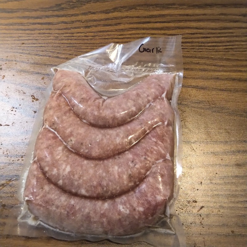 Pork Sausage, Garlic - McIntosh