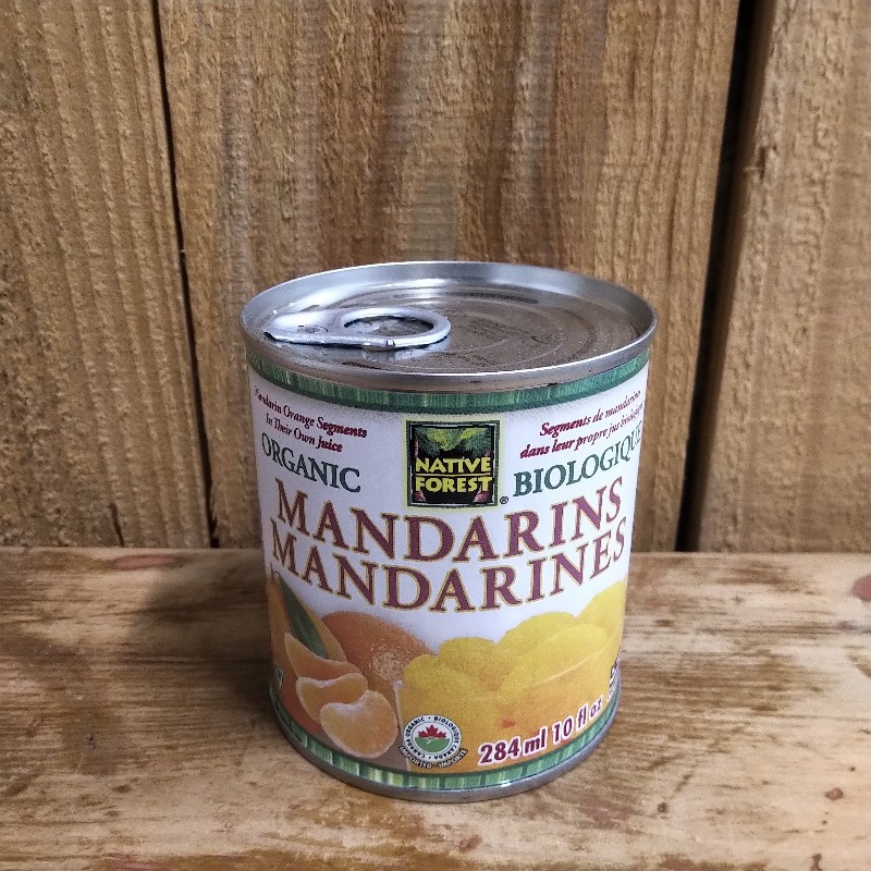 Canned Mandarin Oranges, Segments