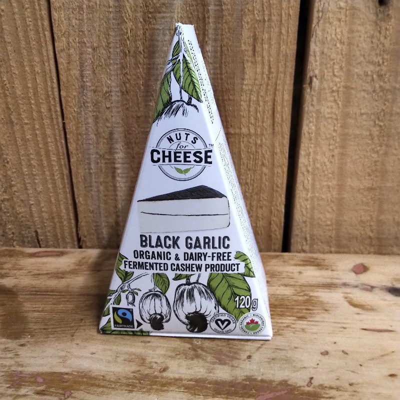 Cashew Cheese, Black Garlic