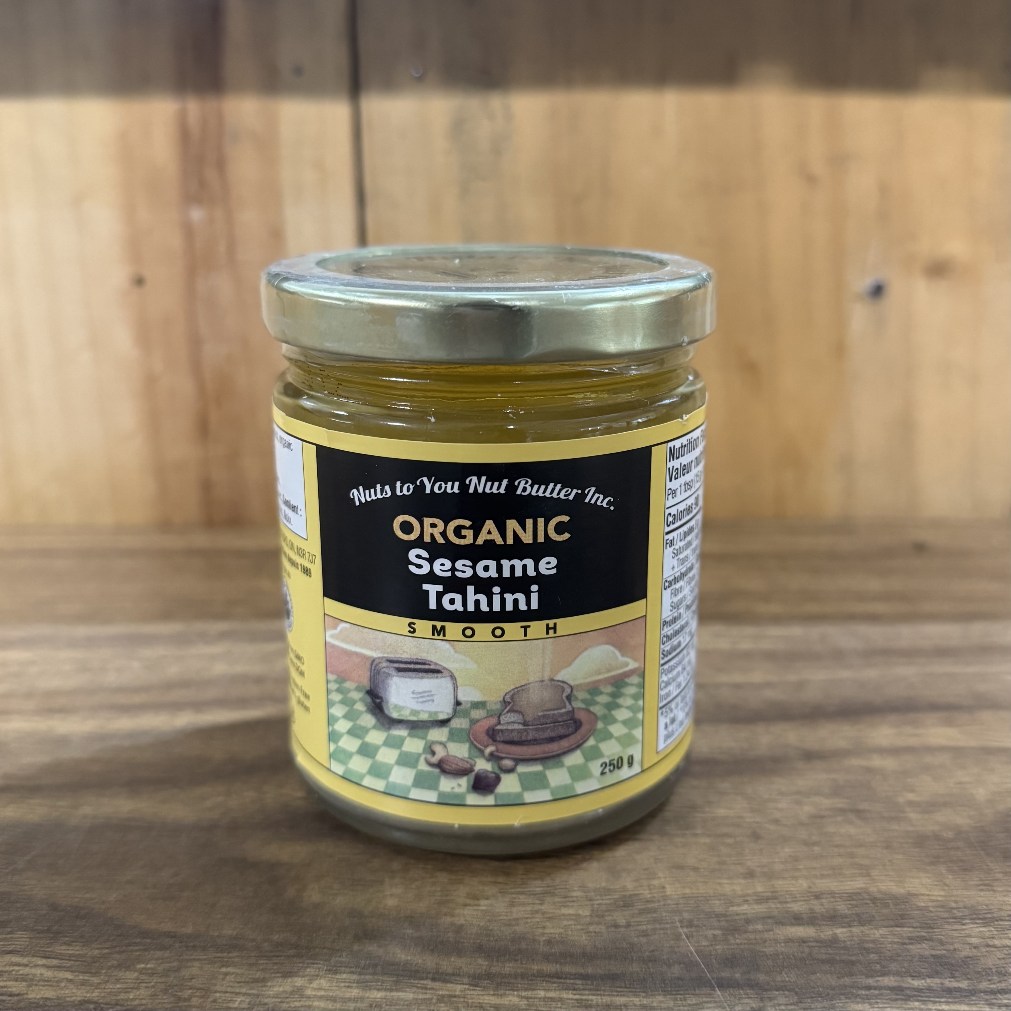 Organic Sesame Tahini, 250g