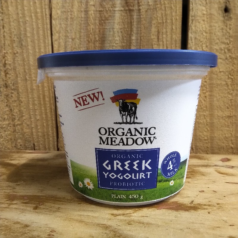 Whole Milk Greek Yogurt, 4% M.F. (Plain)