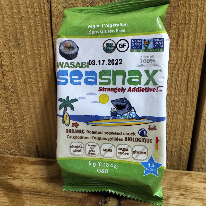 Grab-and-Go - Wasabi Toasted Seaweed Snacks