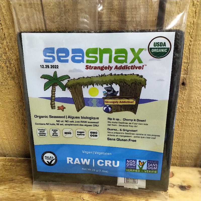 Sheets - Raw Seaweed