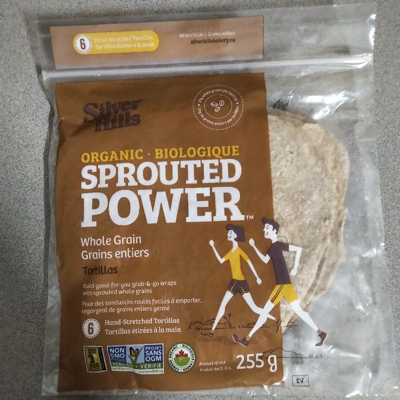 Organic Sprouted Power Tortillas