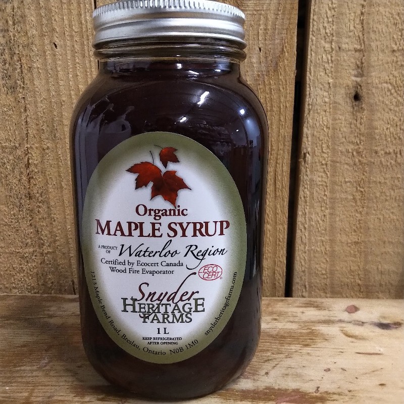 Maple Syrup - Amber (Medium) 1L