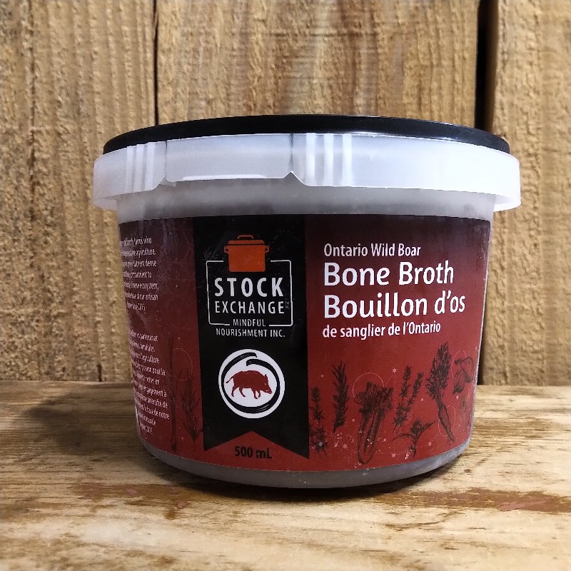 Concentrated Boar Bone Broth (frozen)