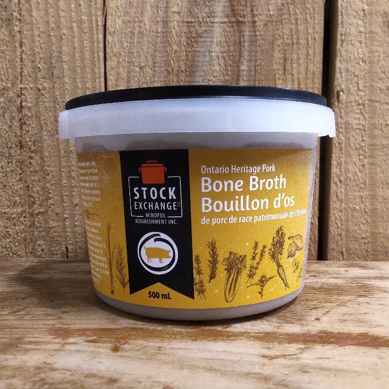 Concentrated Pork Bone Broth (Frozen)