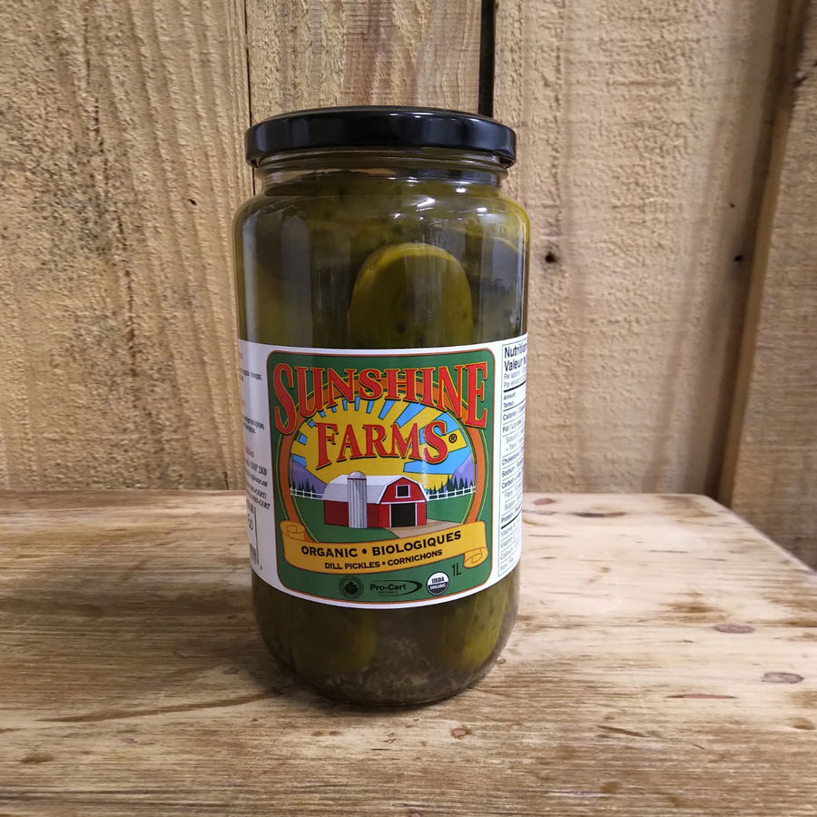 Whole Dill Pickles (Organic)