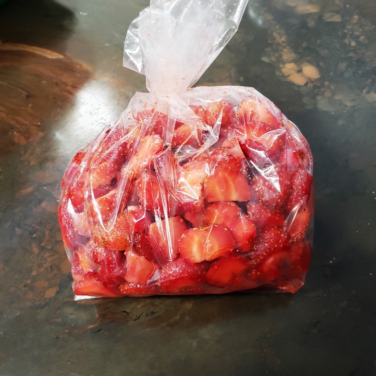 Frozen Fruit - Organic Strawberries, Chopped