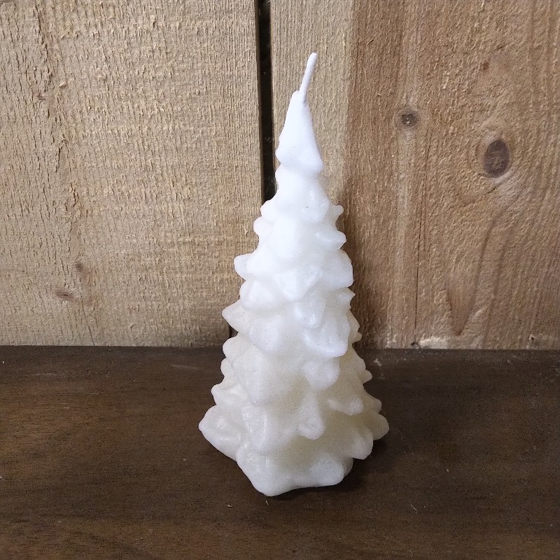 Beeswax Candles - Tree (Ivory White)