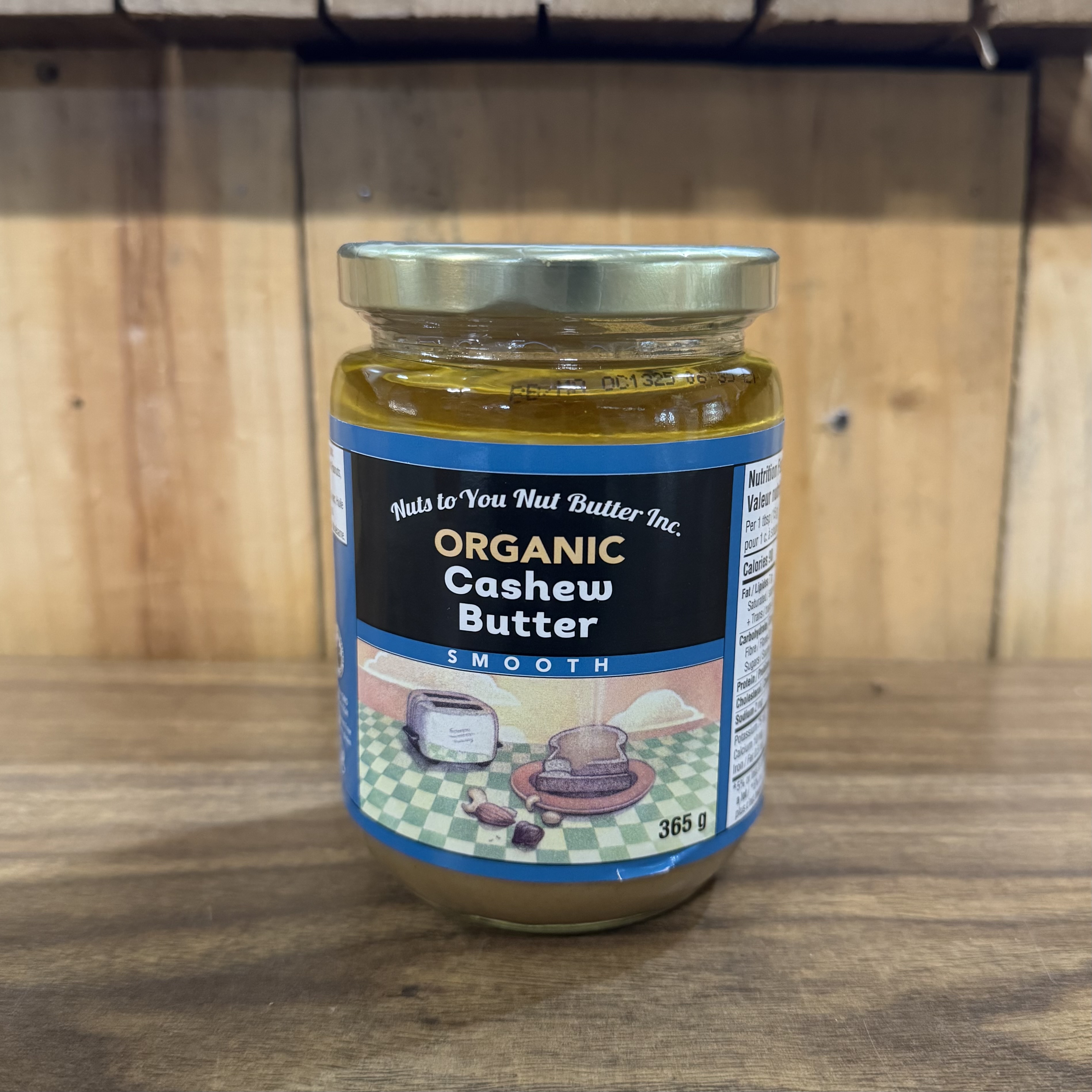 Organic Cashew Butter, Smooth