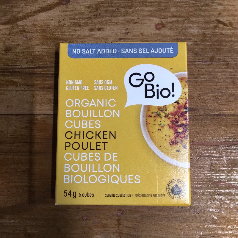 Bouillon Cubes, Chicken (no salt)
