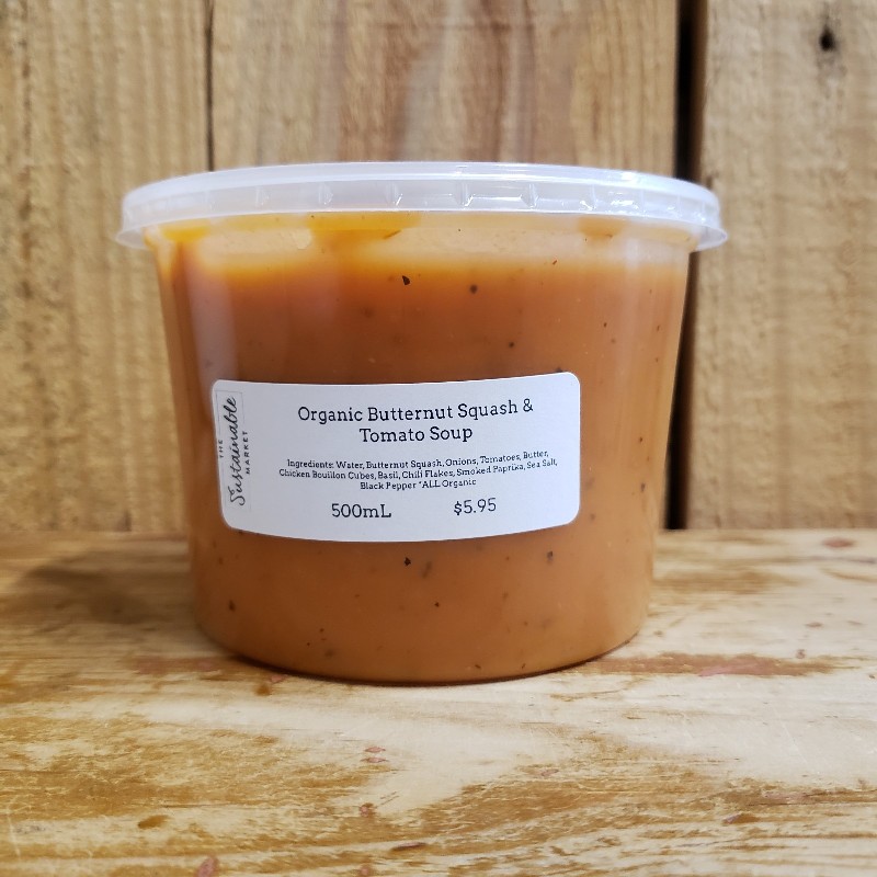 Frozen Soup - Organic Butternut Squash & Tomato Soup