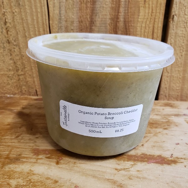 Frozen Soups - Organic Potato Broccoli Cheddar Soup