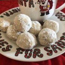 Organic Hazelnut Snowball Cookies, 6-pack - Lavender & Honey
