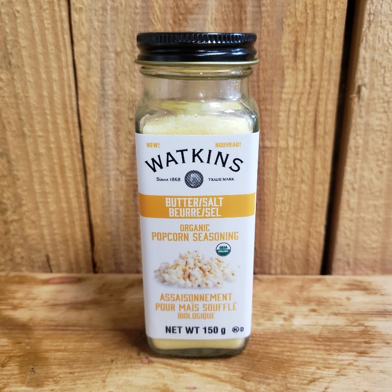Organic Popcorn Seasoning, Butter/Salt