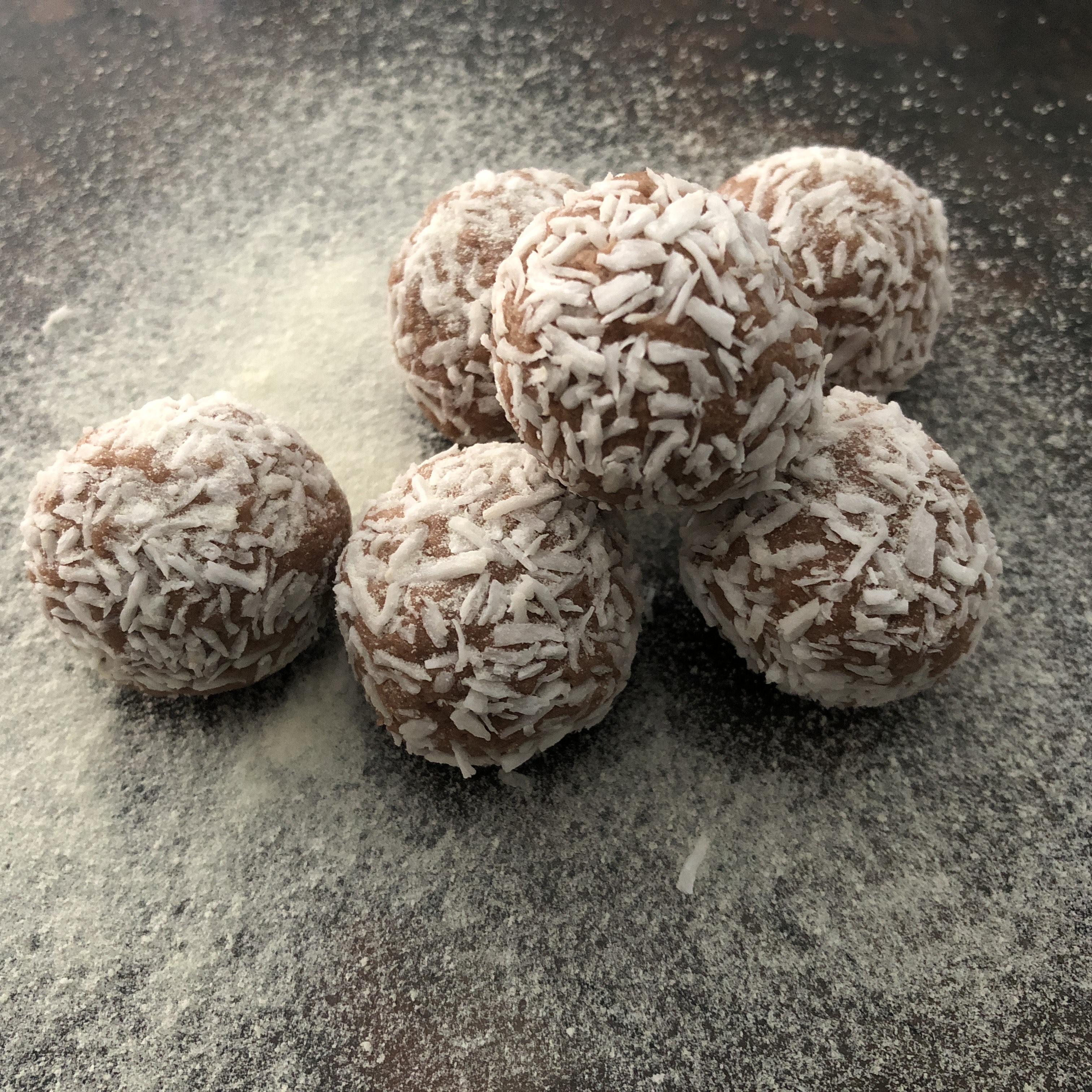 Organic Chocolate Coconut Collagen Protein Bites (Paleo, AIP), 6-count - Lavender & Honey