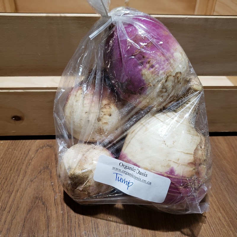 Turnip, 2lb - Organic Oasis