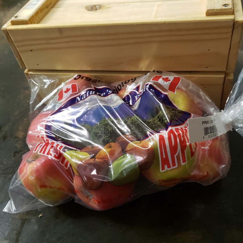 Apples, Pink Lady 3lb bagged - Mike & Mike's