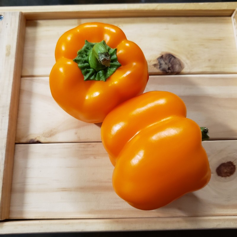 Peppers, Orange Bell - 2 pack - Mike & Mike's