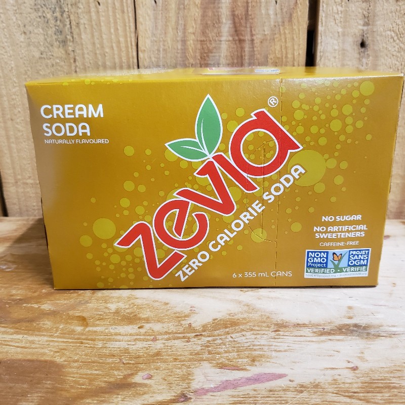 Cream Soda 6 pack - Zero Calorie Soda