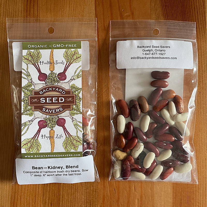Seeds - Beans, Kidney Blend