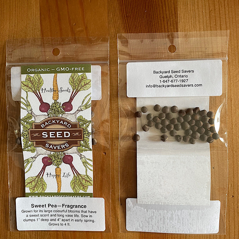 Seeds - Sweet Pea, Fragrance