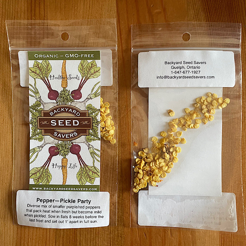 Seeds - Pepper, Pickling Party