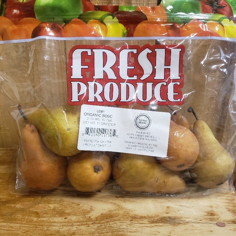 Pears, Bosc 3lb bagged