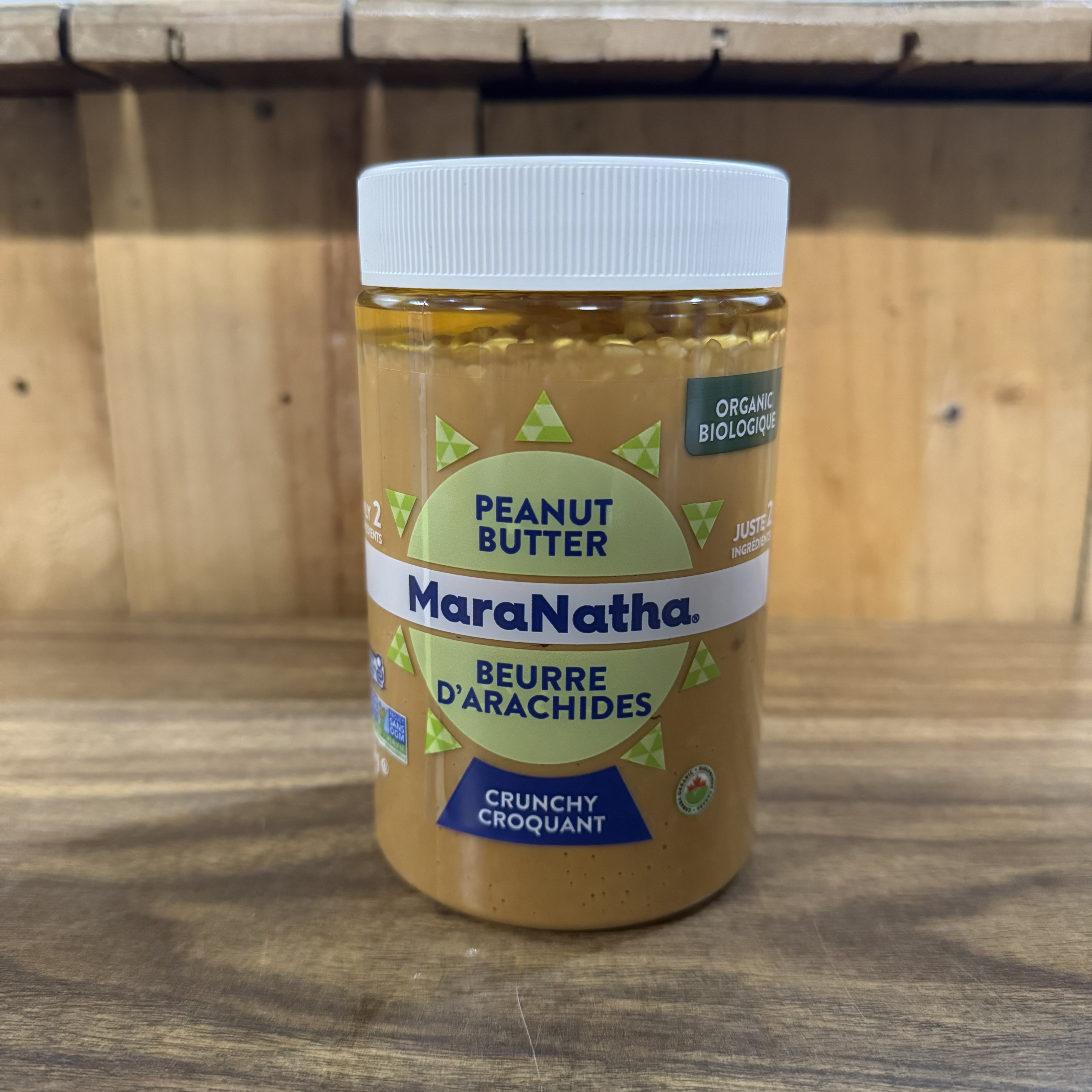 Organic Peanut Butter, Crunchy