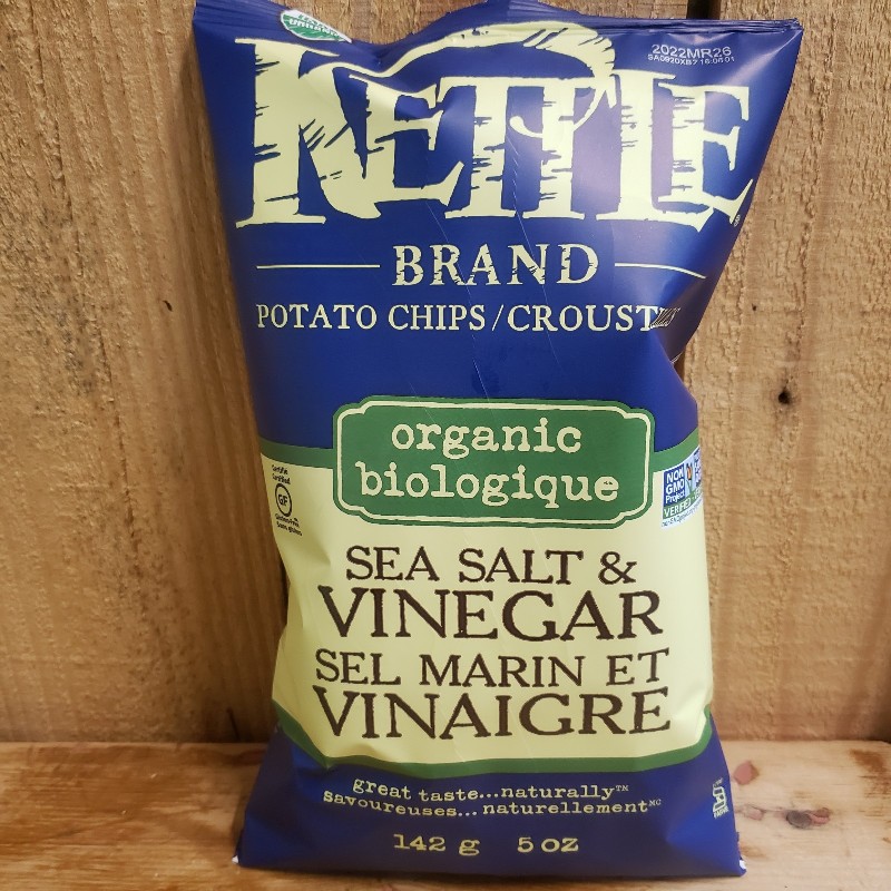 Organic Potato Chips, Sea Salt & Vinegar