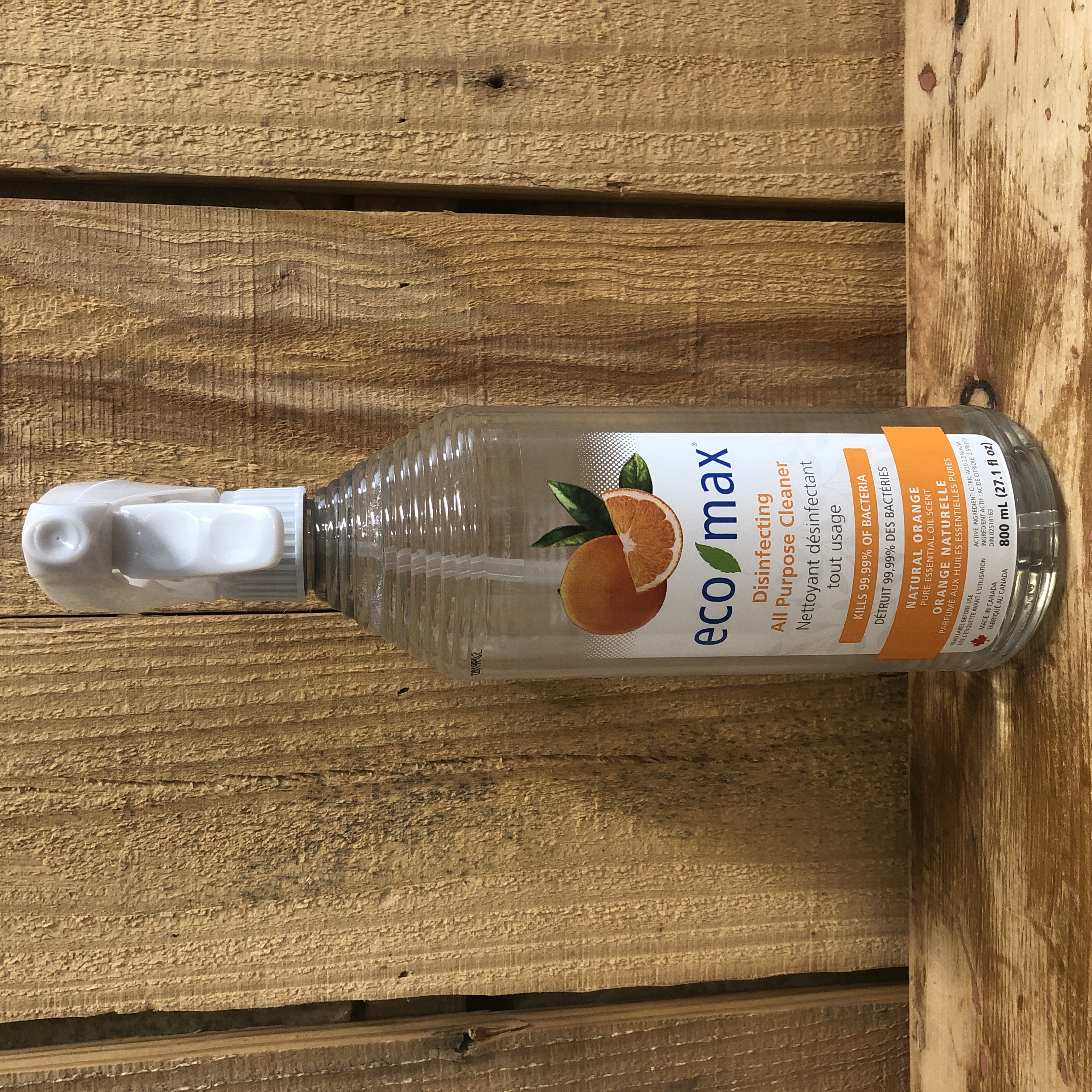 Disinfecting All Purpose Spray Cleaner, Natural Orange