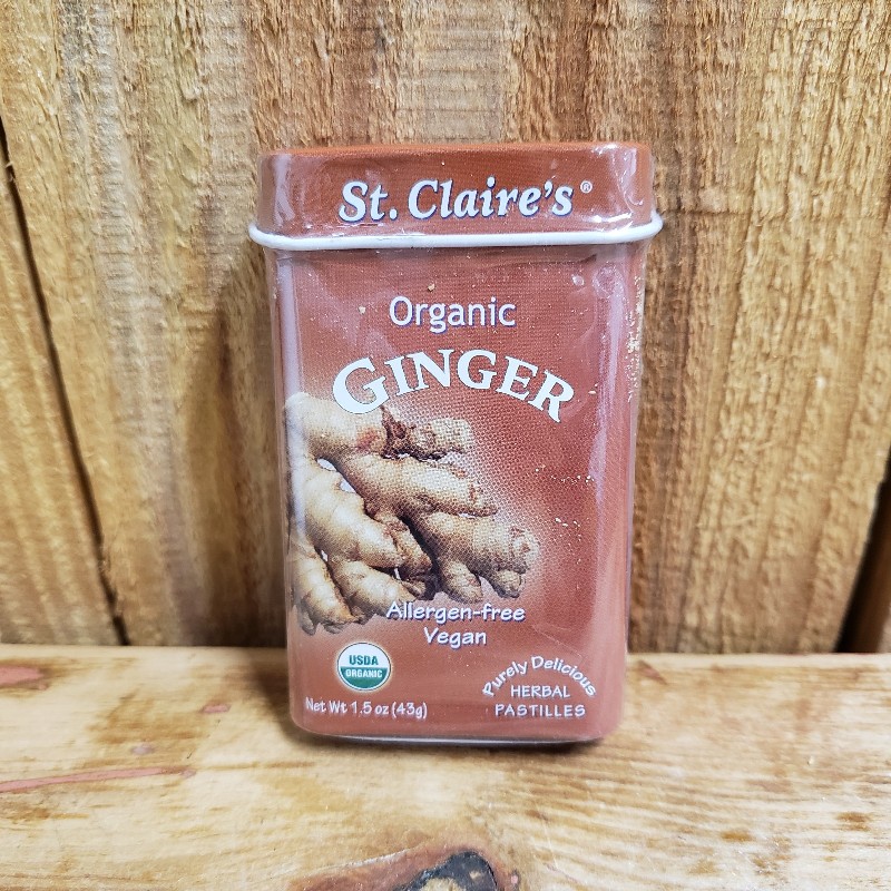 Herbal Pastilles, Organic Ginger