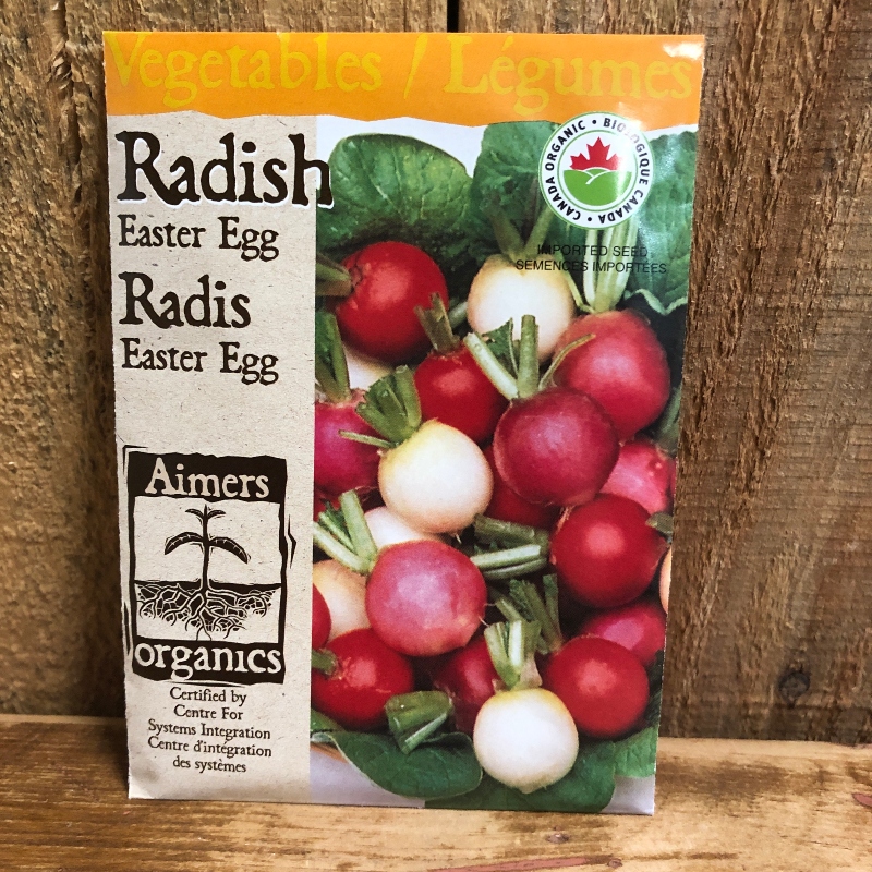 Seeds - Radish, Easter Egg