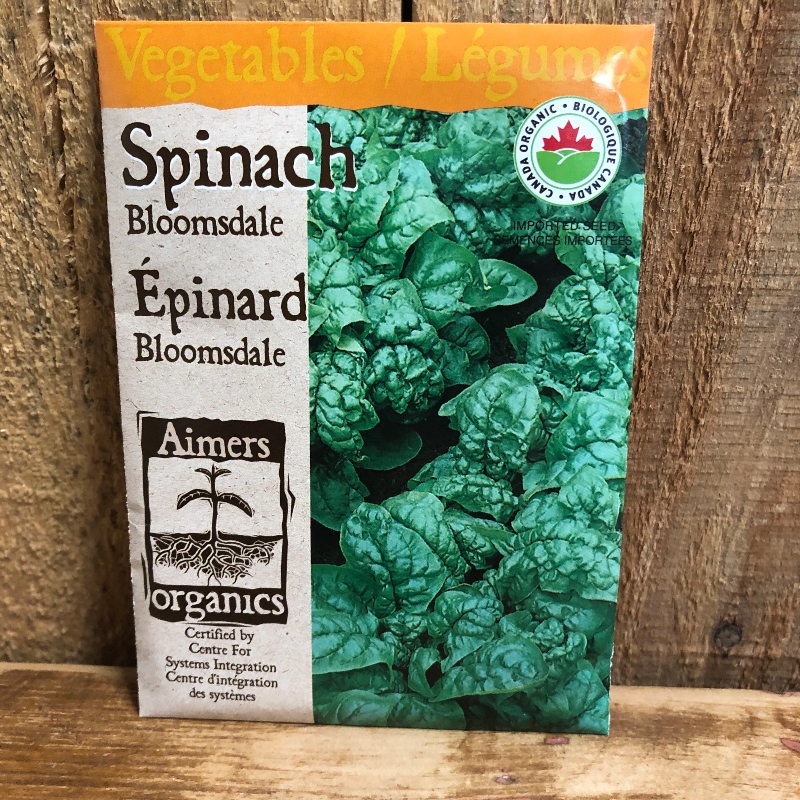 Seeds - Spinach, Bloomsdale