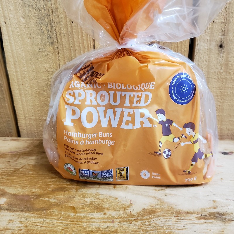 Sprouted Power Hamburger Buns